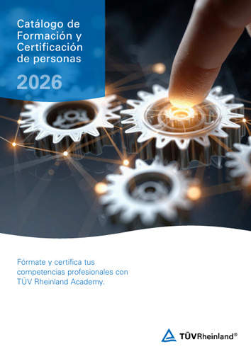Cat&aacute;logo T&Uuml;V Rheinland Academy 